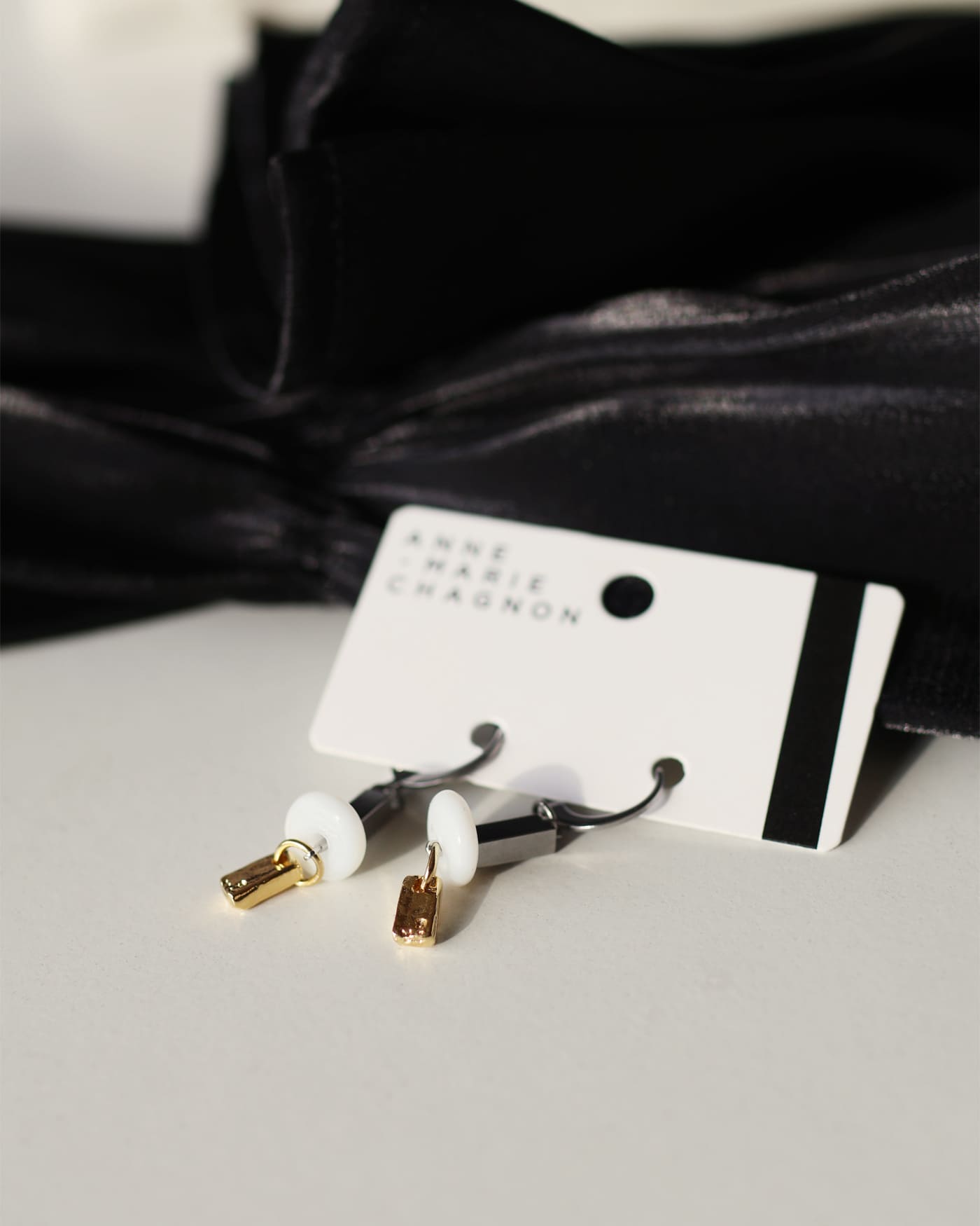 Boucles d'oreilles Diani Deux tons