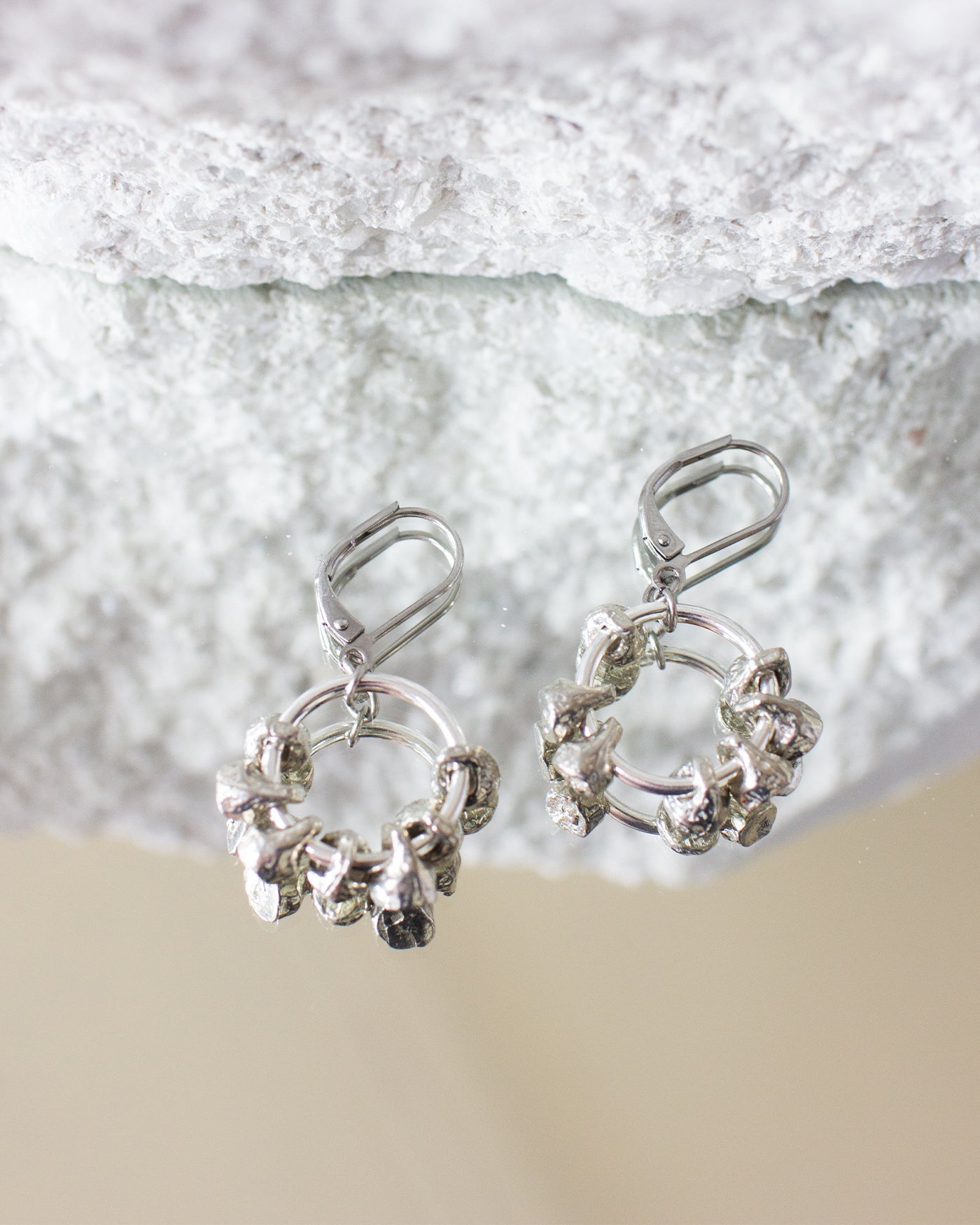 Boucles d'oreilles Paulina Argent