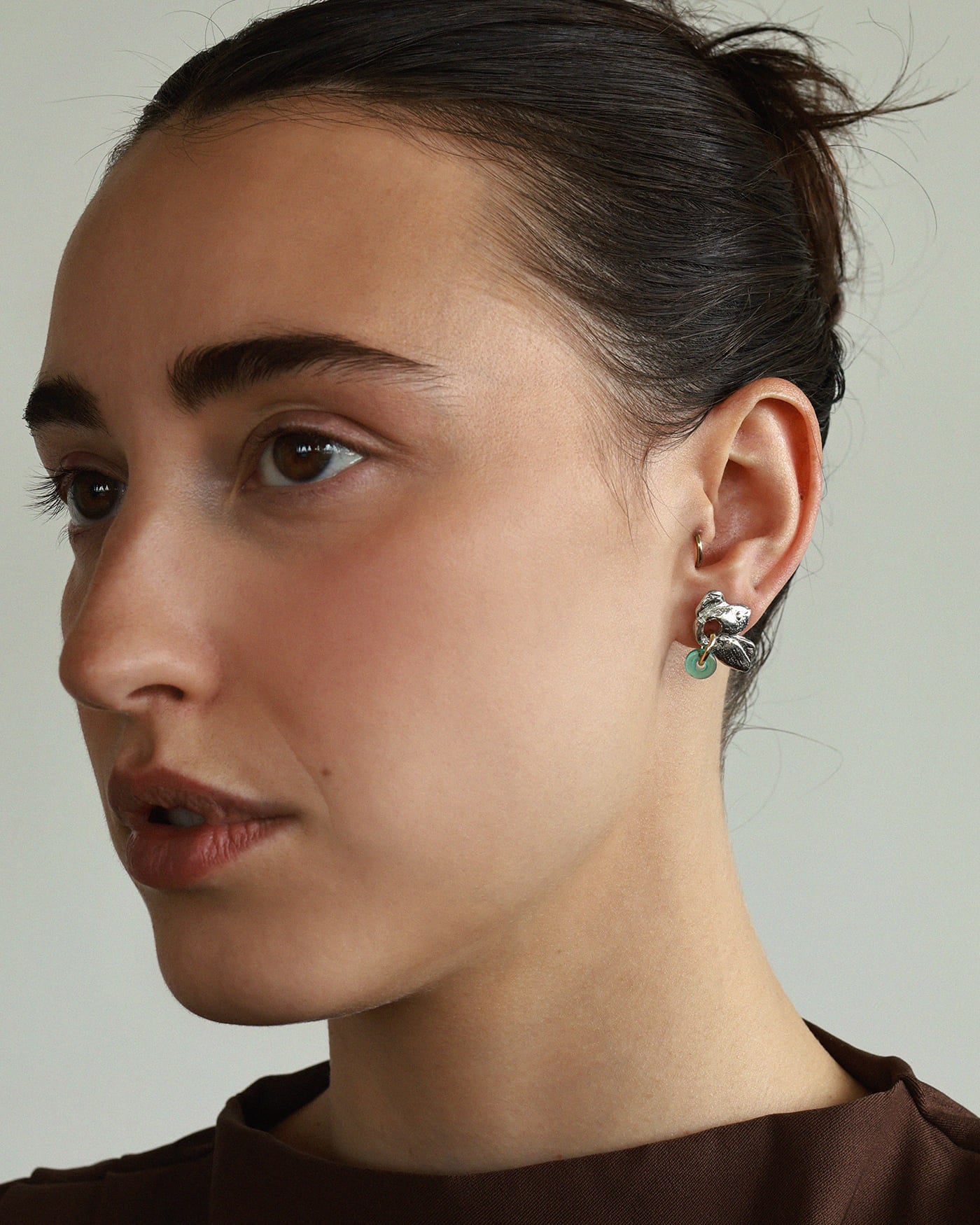 Boucles d'oreilles Nebular Deux tons