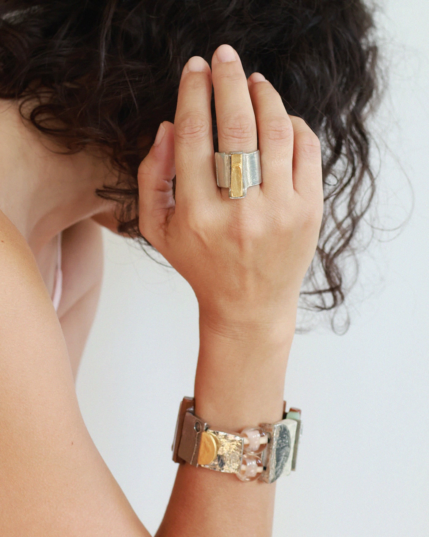 Ogma two-tone ring