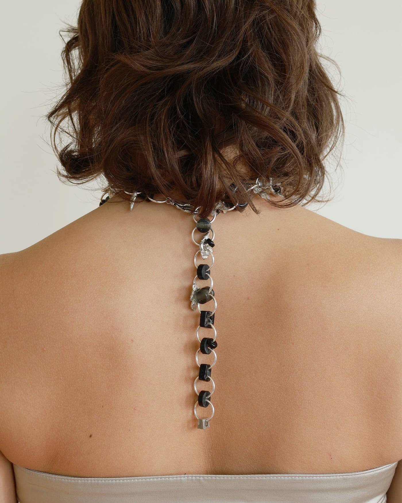 Polaris silver necklace