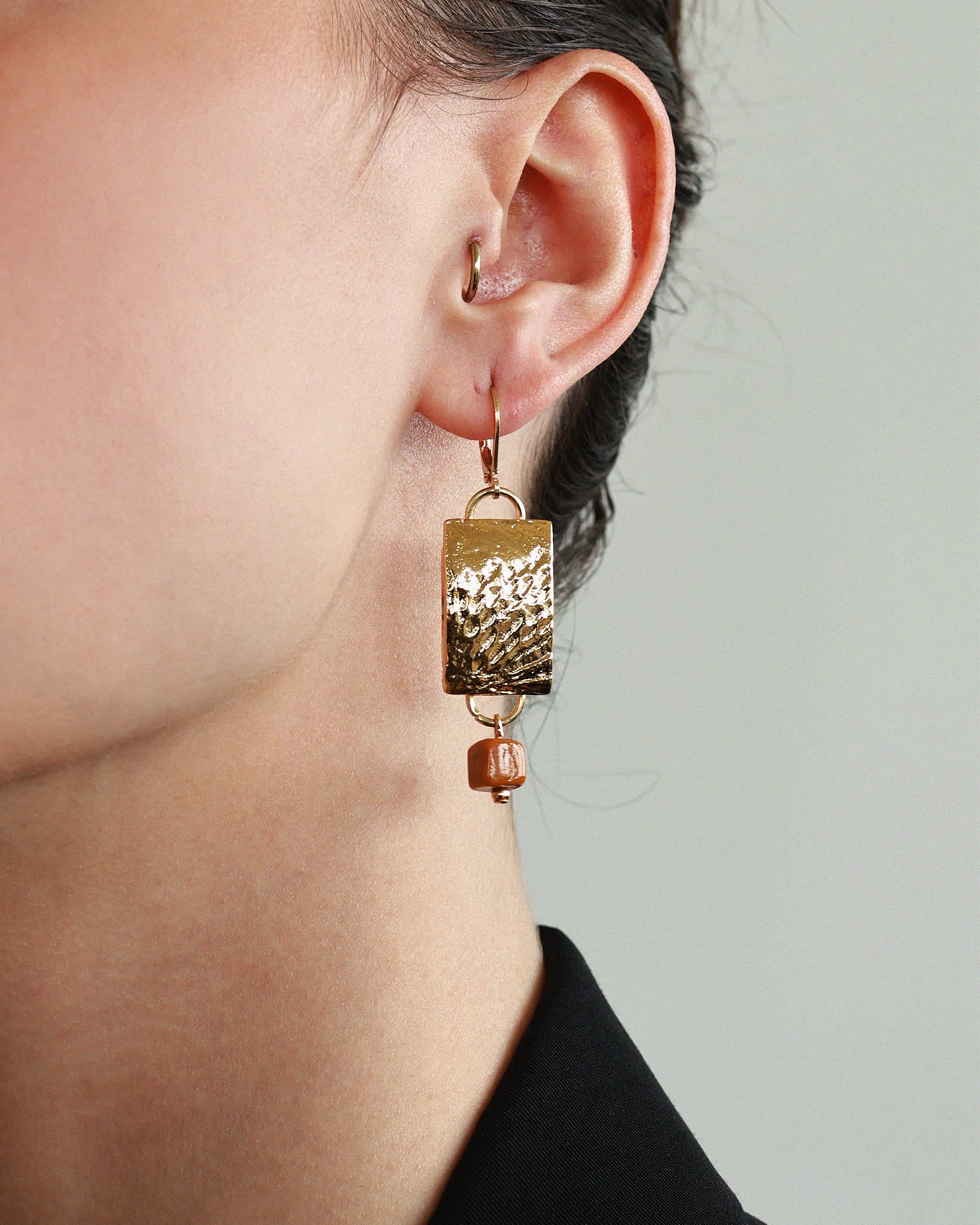 Boucles d'oreilles Vulpecula Or