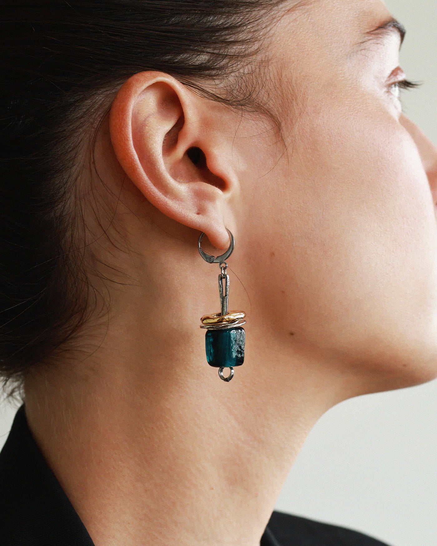 Boucles d'oreilles Stellarix Deux tons