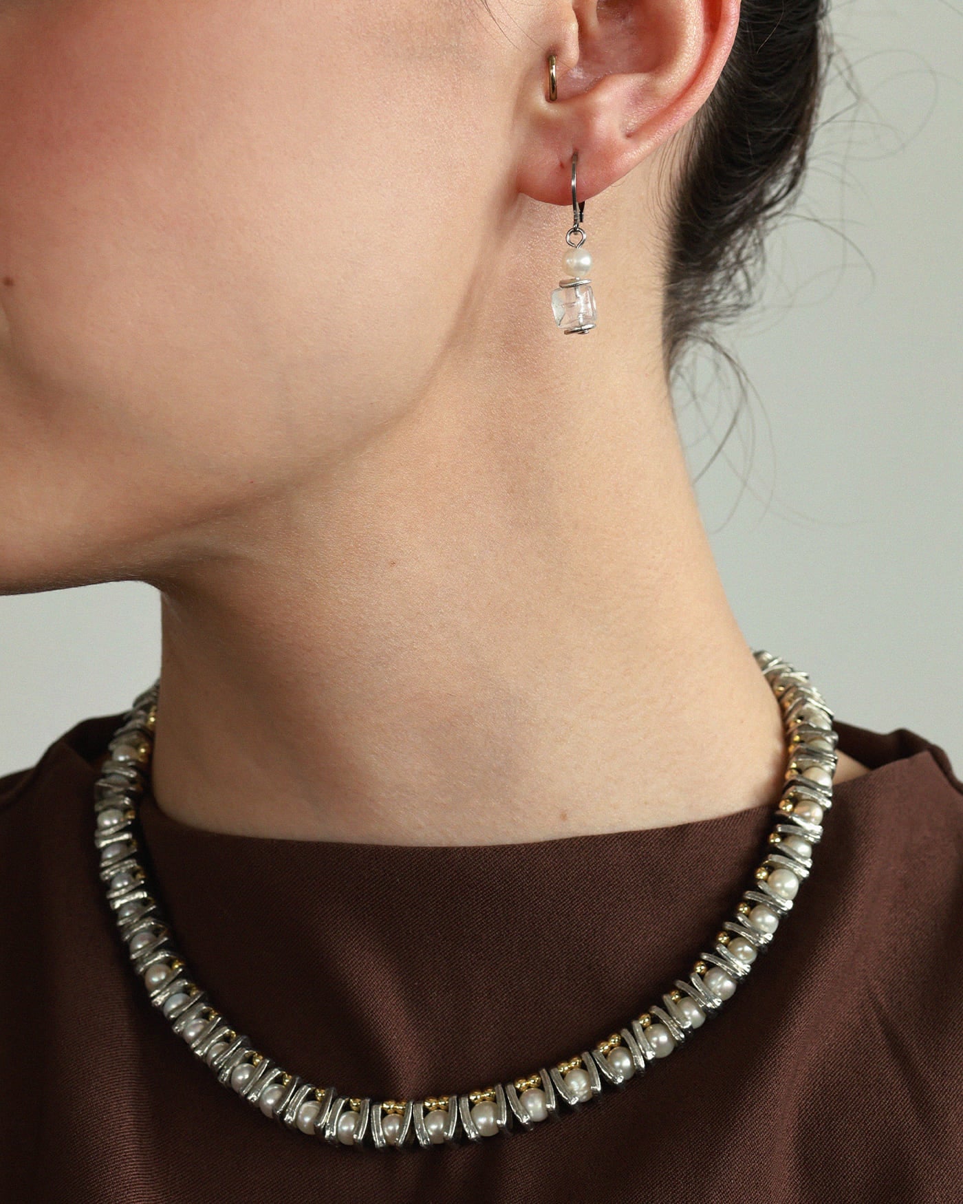 Boucles d'oreilles Deimos Argent