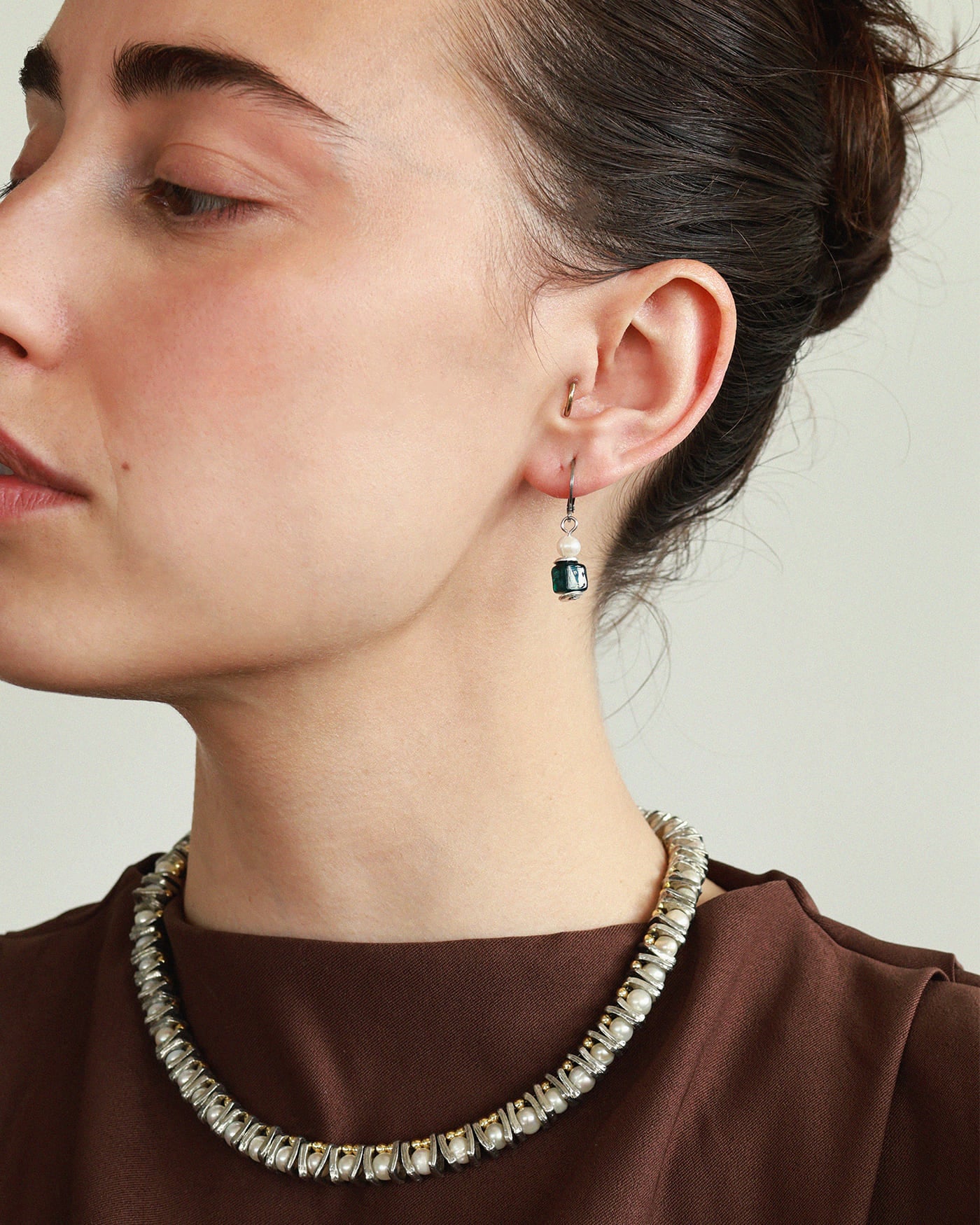 Boucles d'oreilles Deimos Argent
