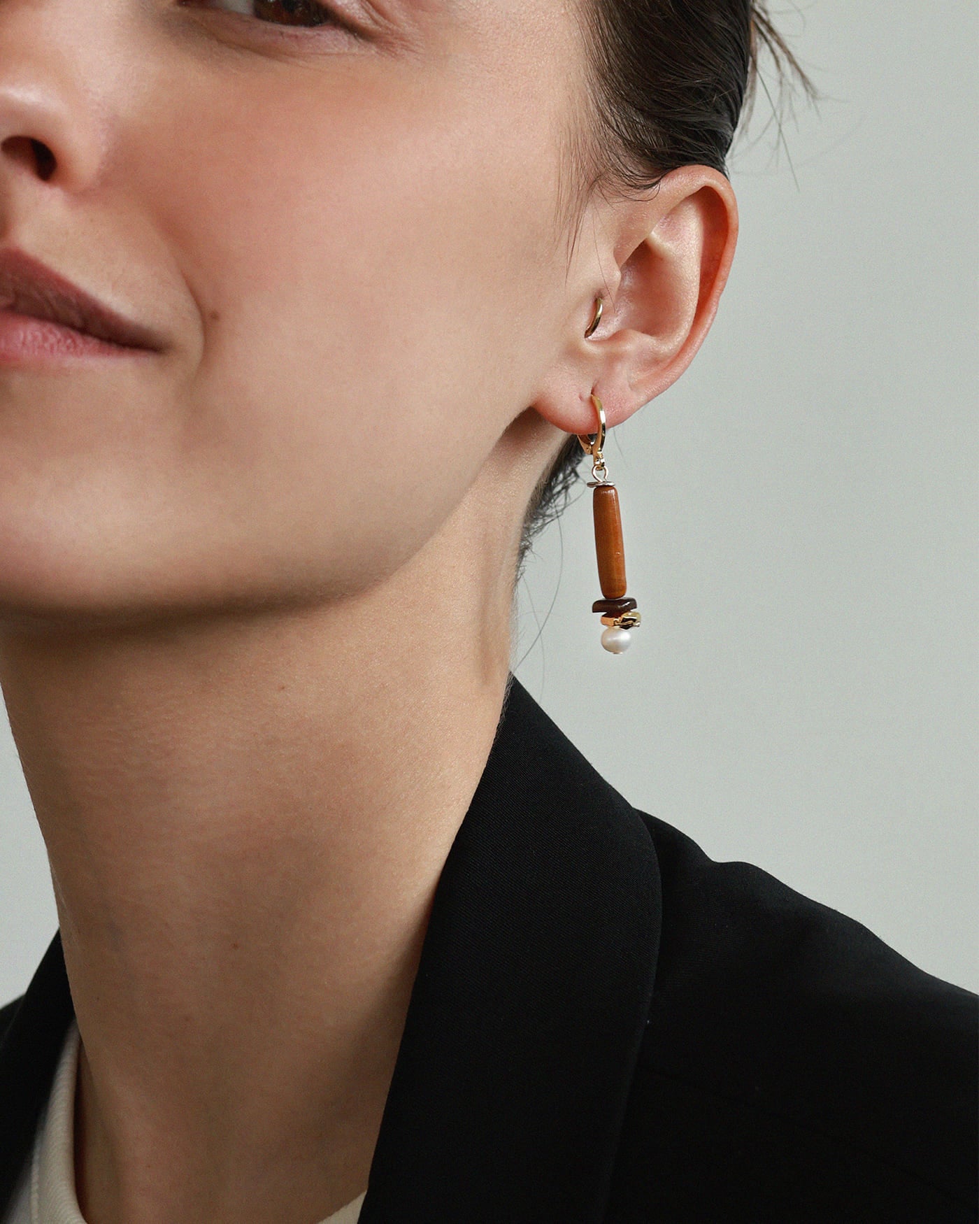 Nicta Gold Earrings
