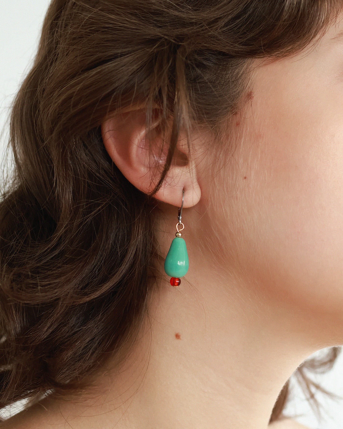 Boucles d'oreilles Deneb Deux tons
