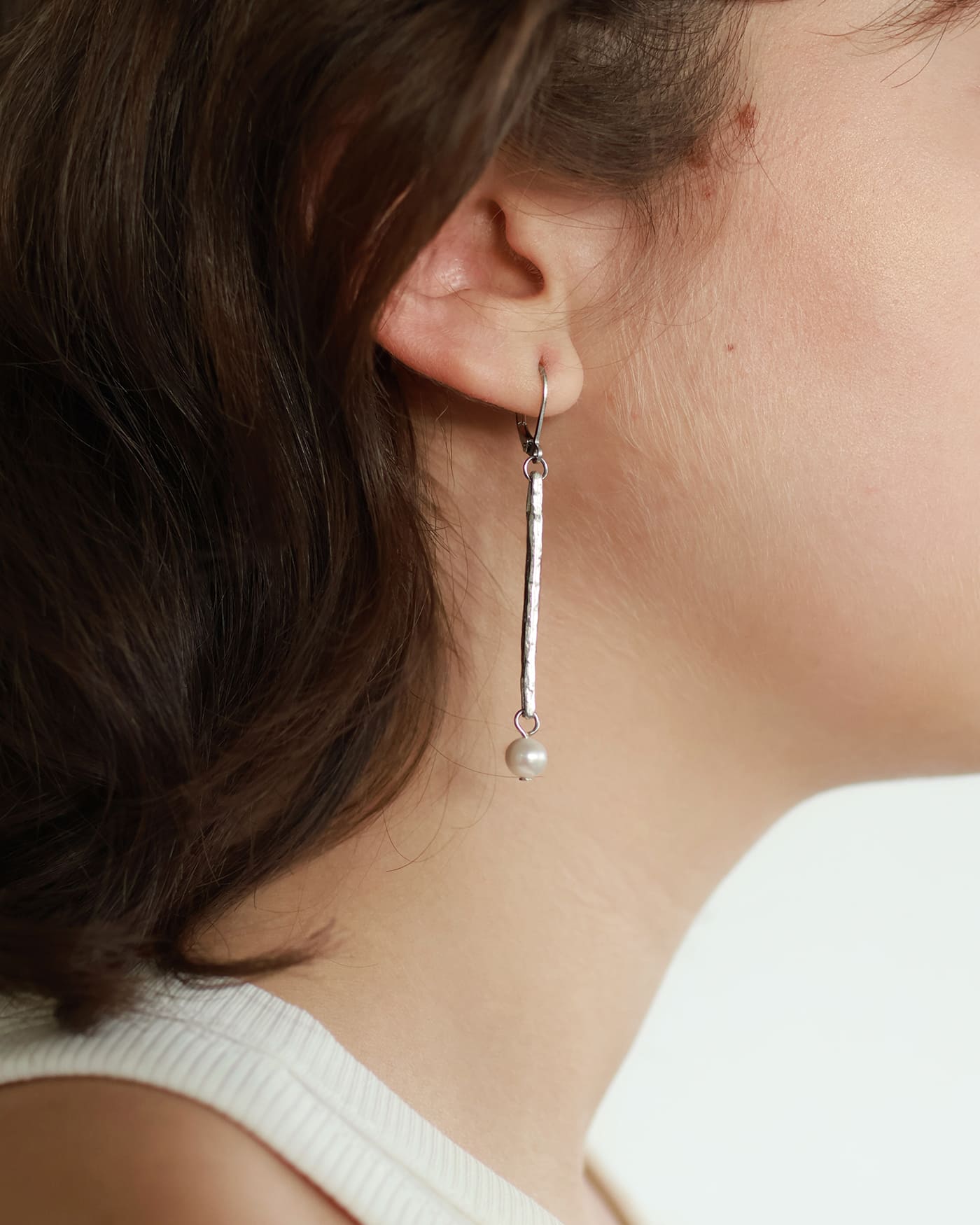 Feiga silver earrings