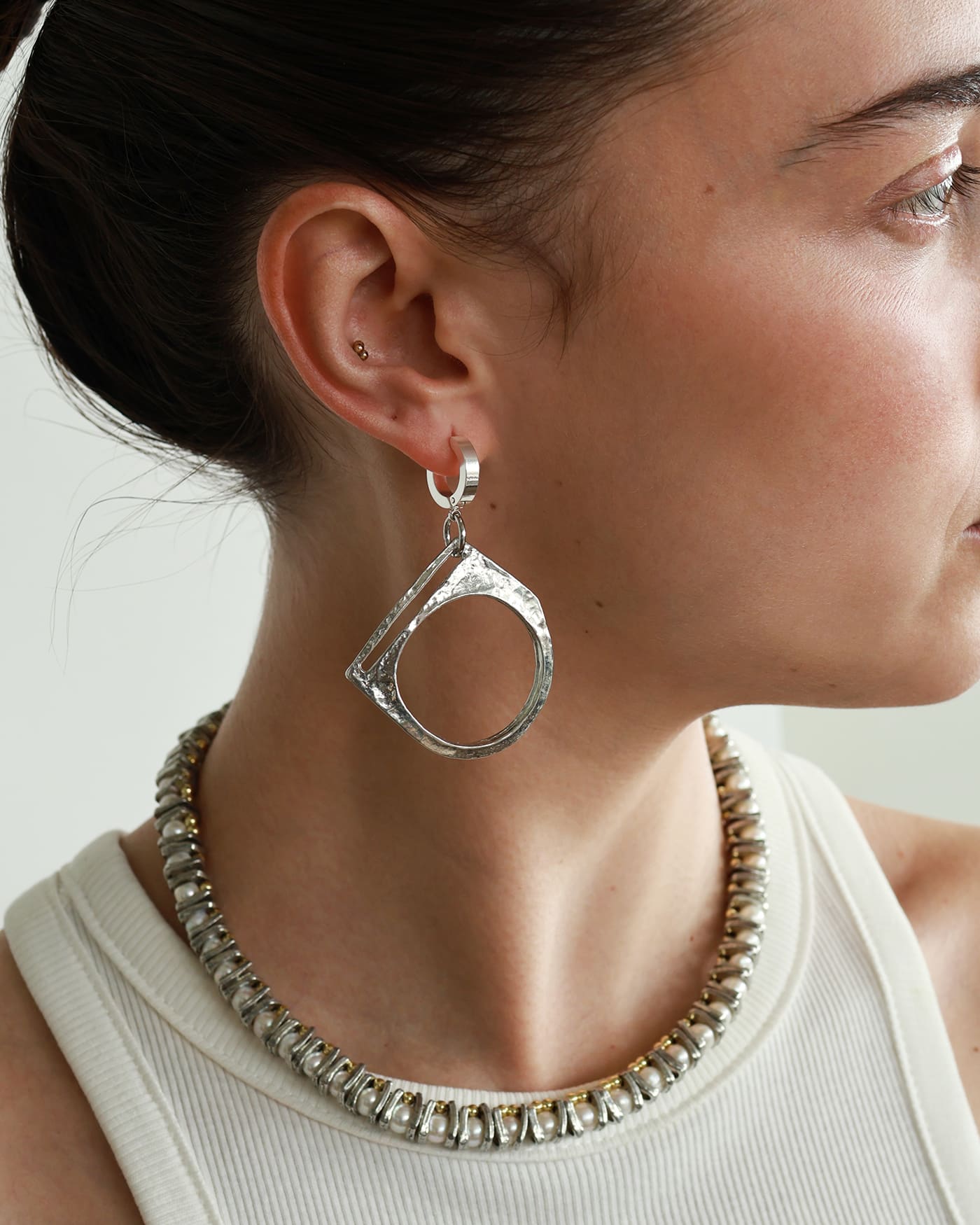 Boucles d'oreilles Ximena Argent