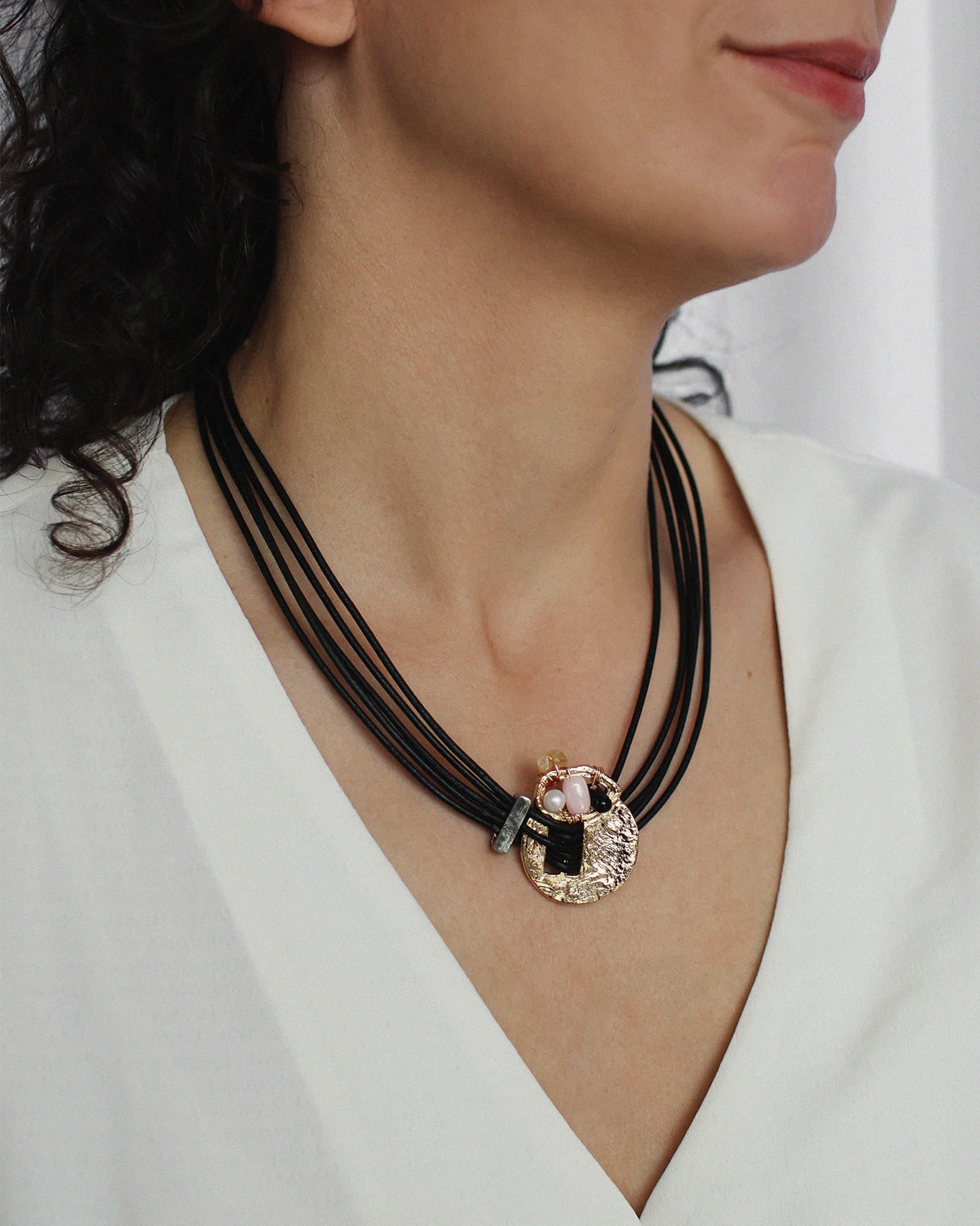 Collier Mimulus Deux tons