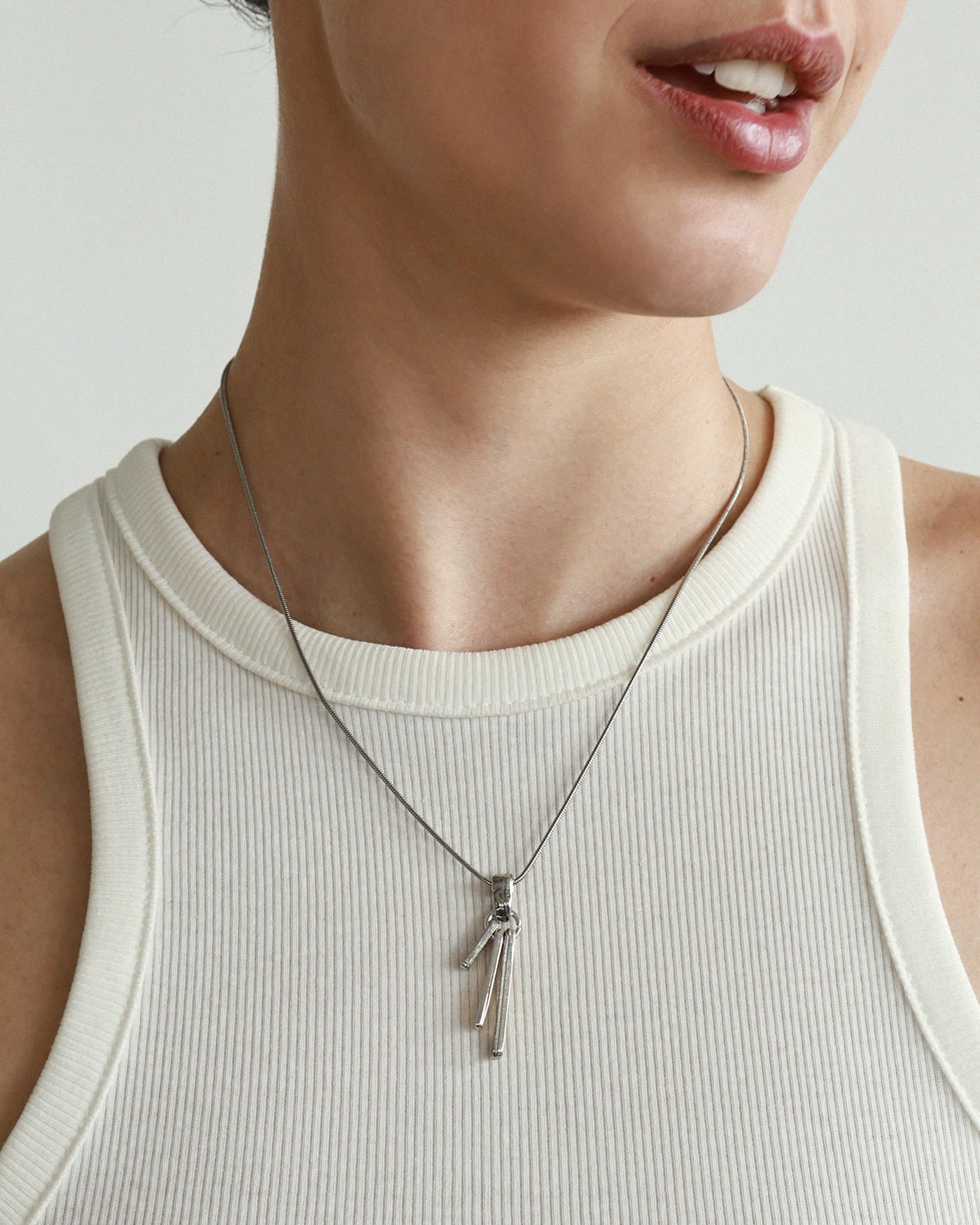 Auror Silver Necklace
