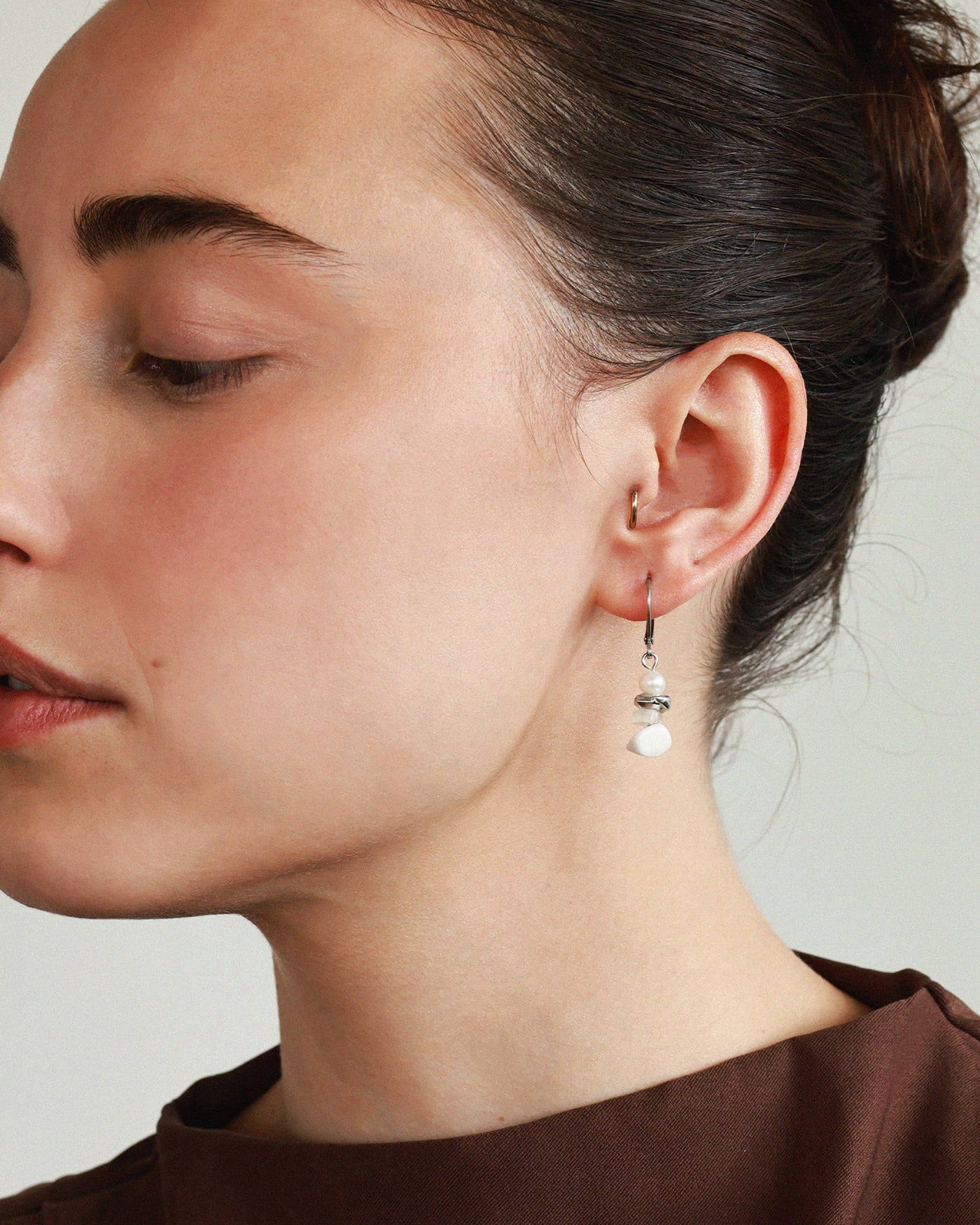 Diantha Silver Earrings