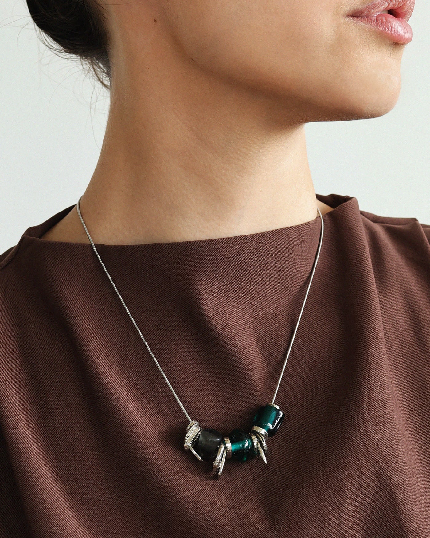 Leona Silver Necklace