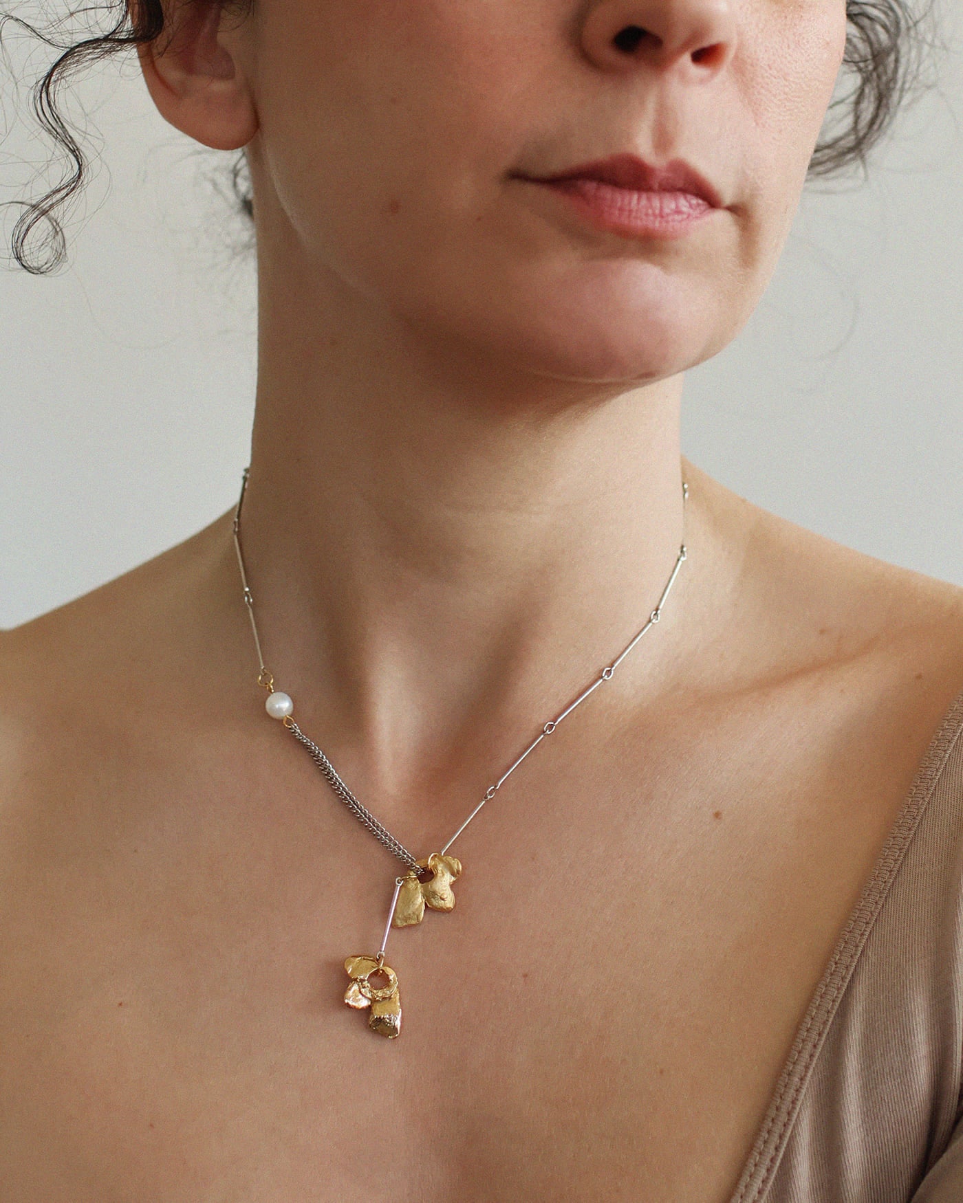 Collier Caprico Deux tons