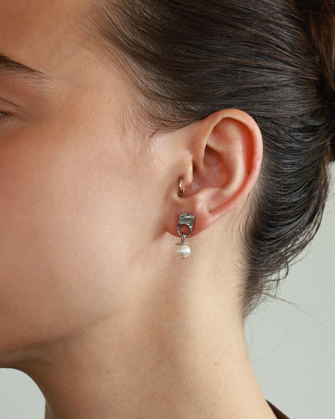 Boucles d'oreilles Nemris Argent