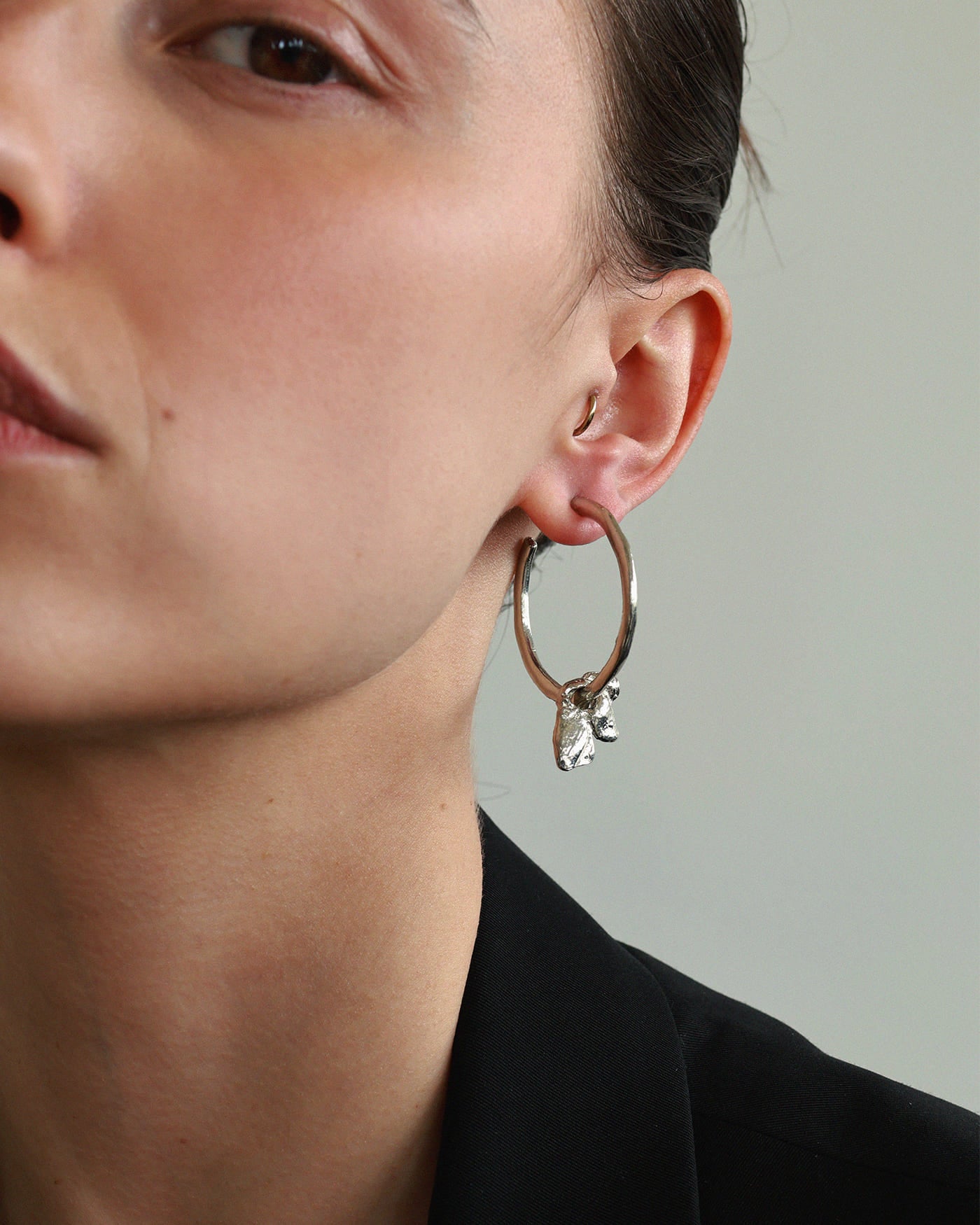 Boucles d'oreilles Wasp Argent