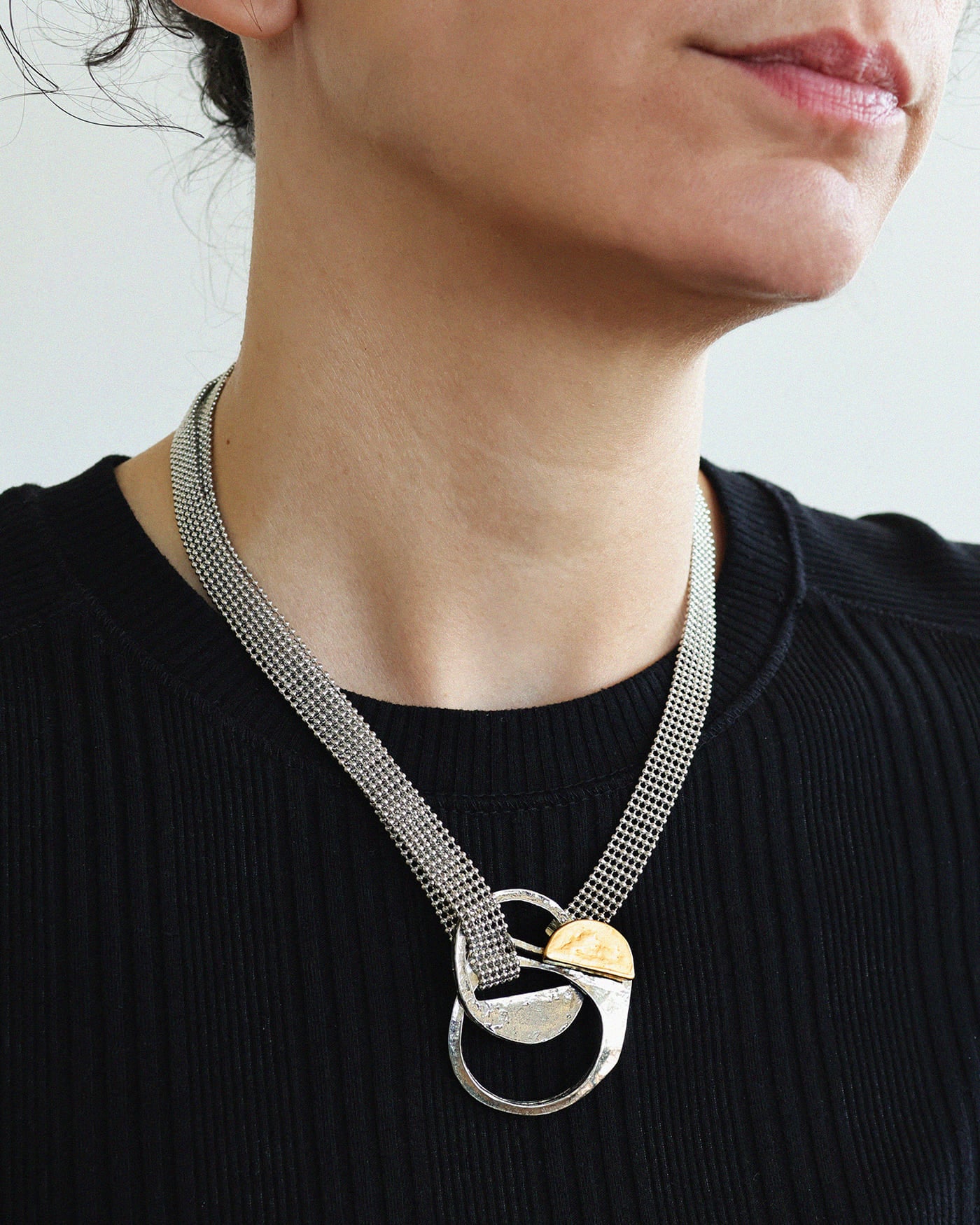 Mercury Two-tone Necklace