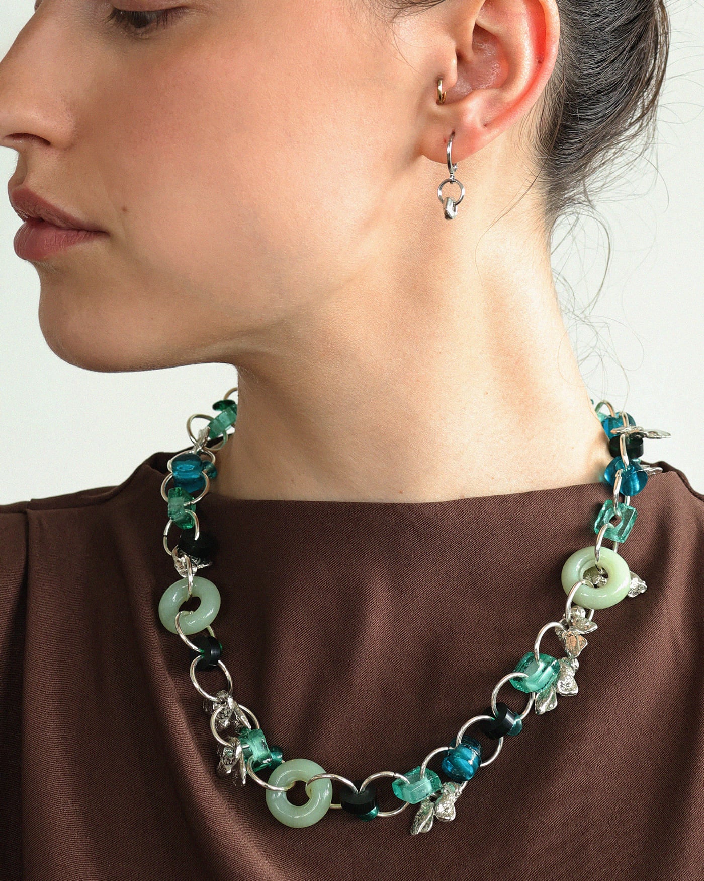 Boucles d'oreilles Berenice Argent