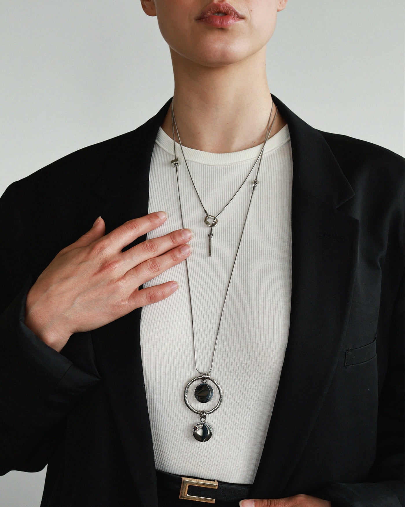 Sursum Silver Memorial Necklace