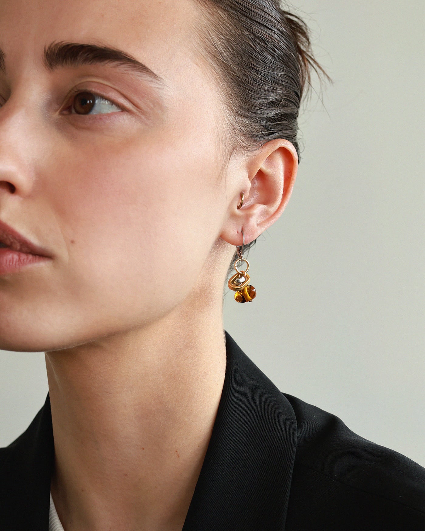 Boucles d'oreilles Pegasus Deux tons