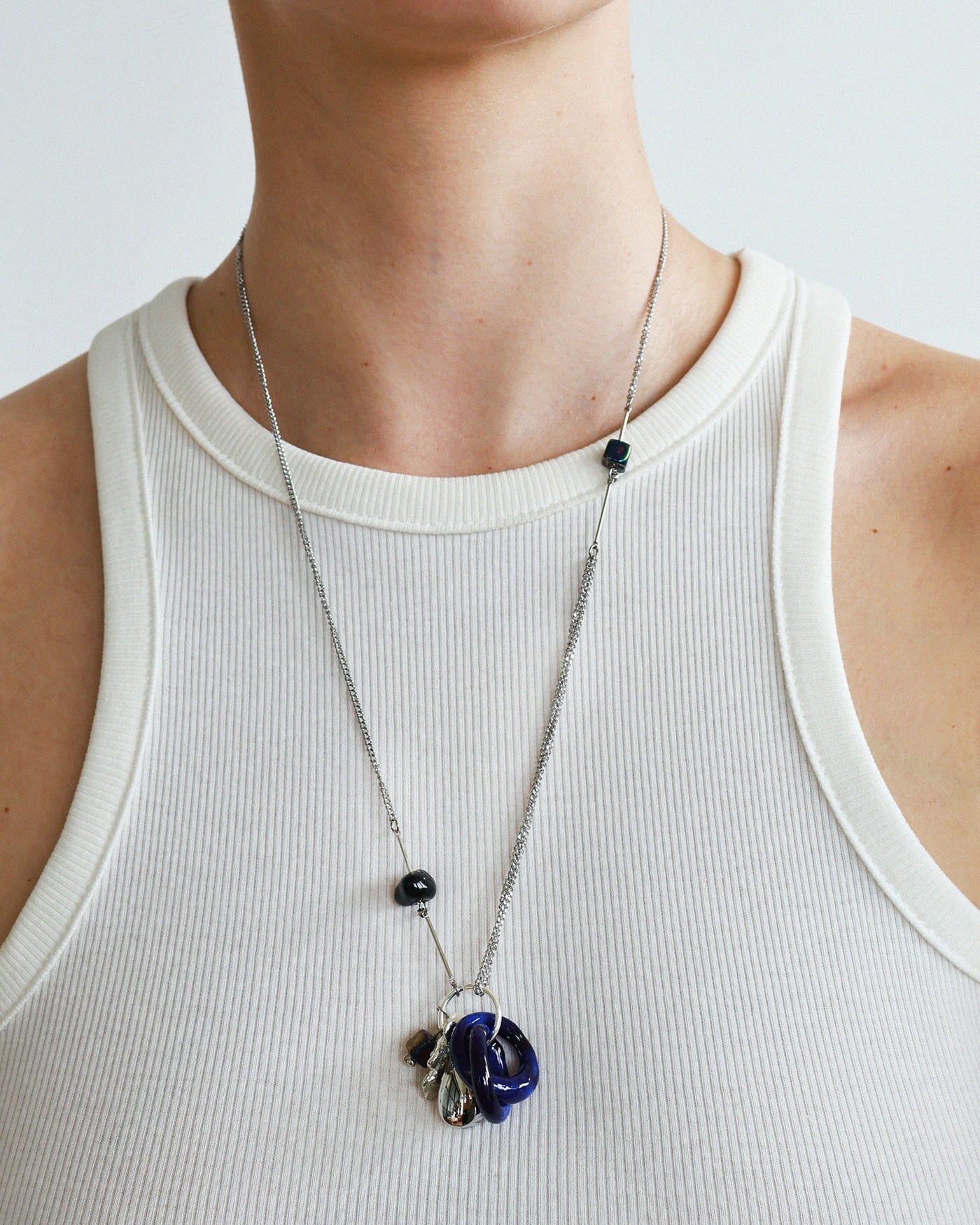 Aeternitas Silver Memorial Necklace