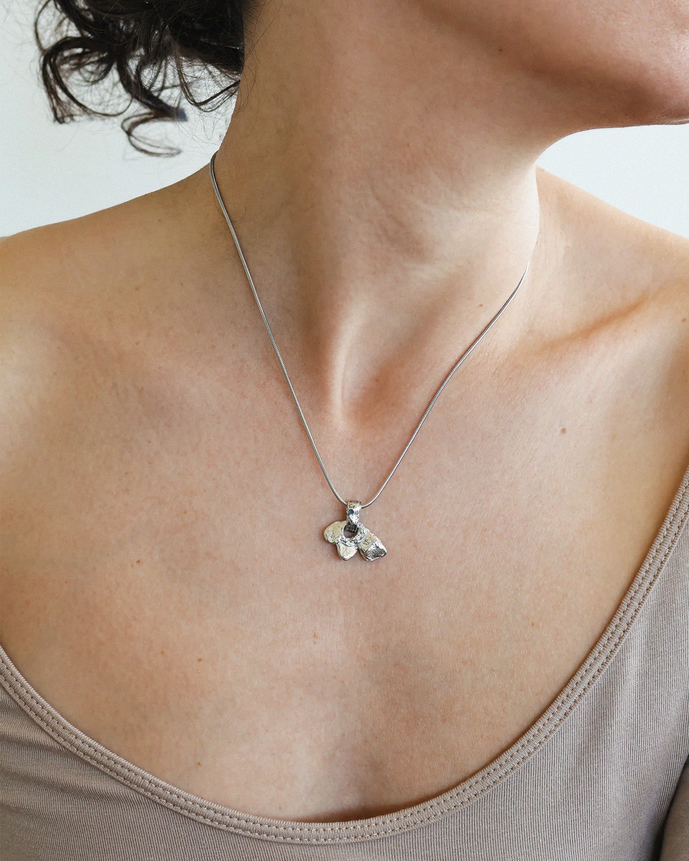 Acrux Silver Necklace