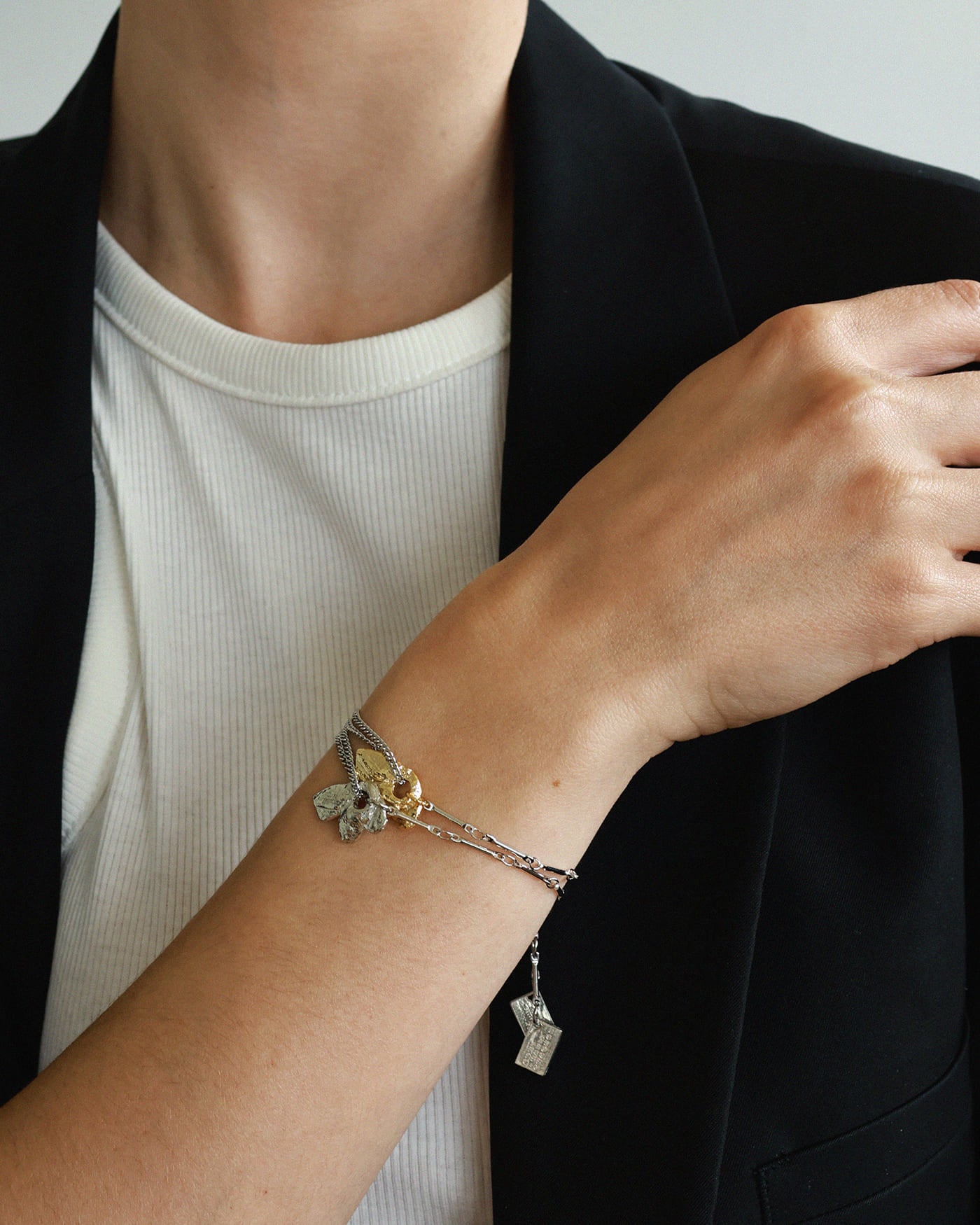 Antrium Silver Bracelet