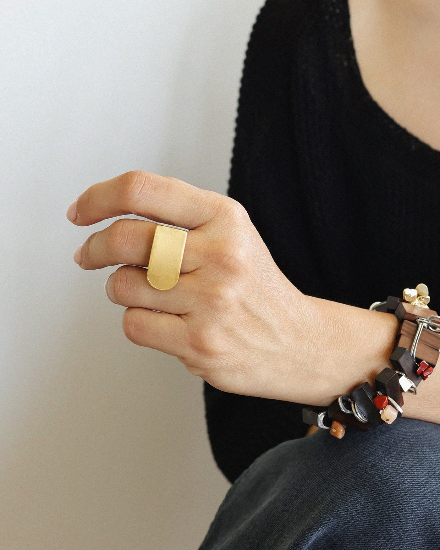 Orbe Two-tone Ring