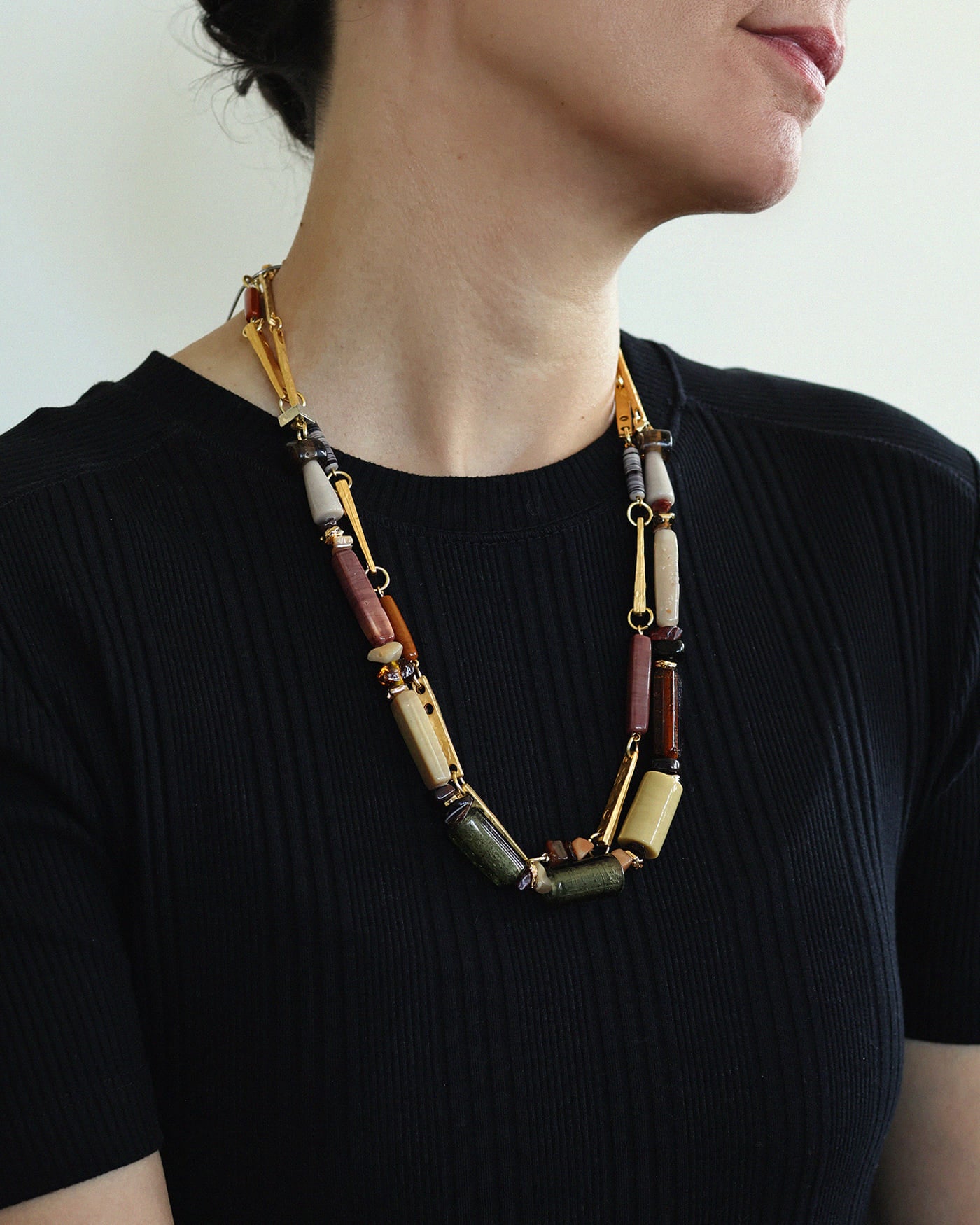 Zaniah Two-tone Necklace