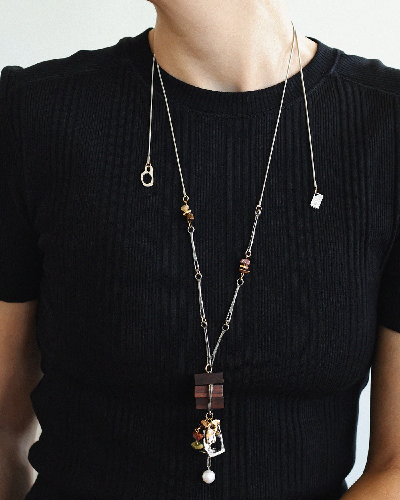 Phenix Two-tone Necklace