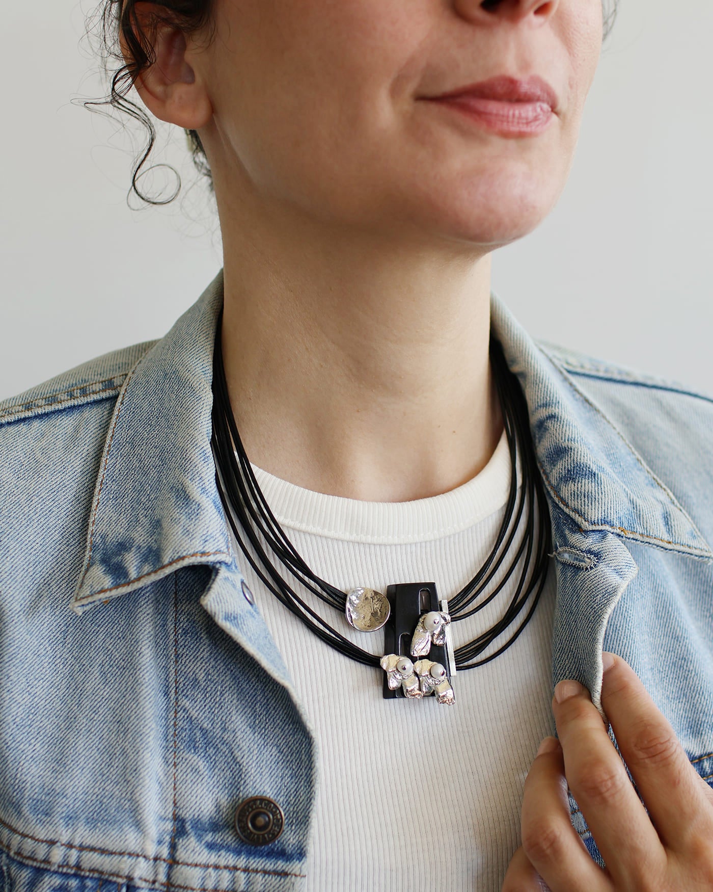 Normae Silver Necklace