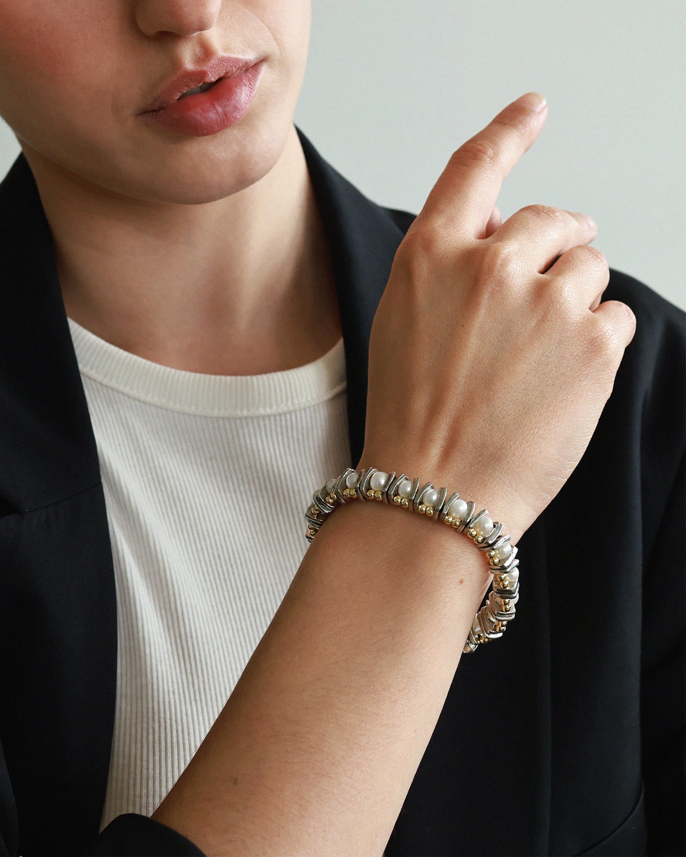Bracelet Malstro Deux tons