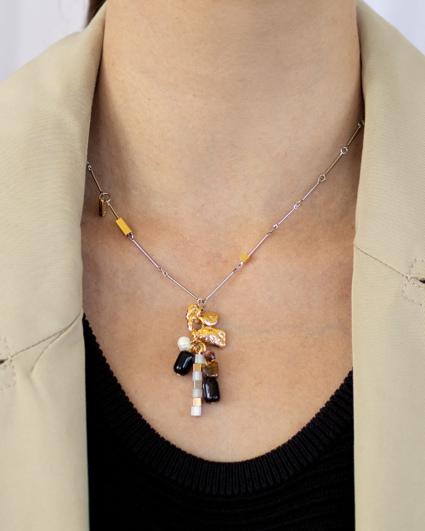 Fabella Two-tone Necklace