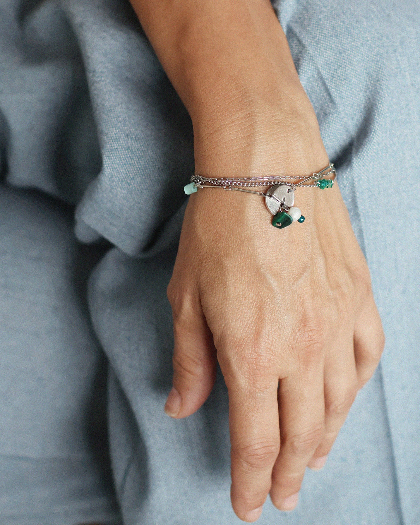 Escin Silver Bracelet