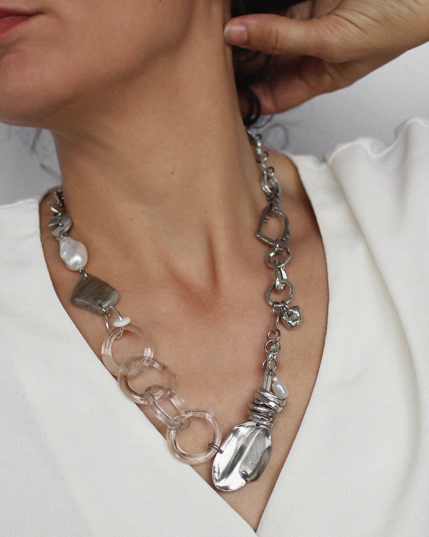 Collier Xeola Argent