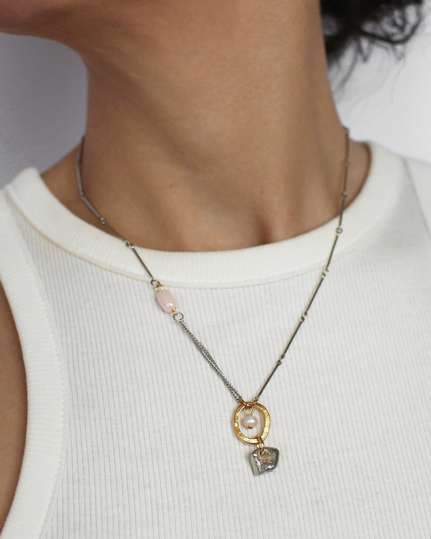 Collier Drosera Deux tons