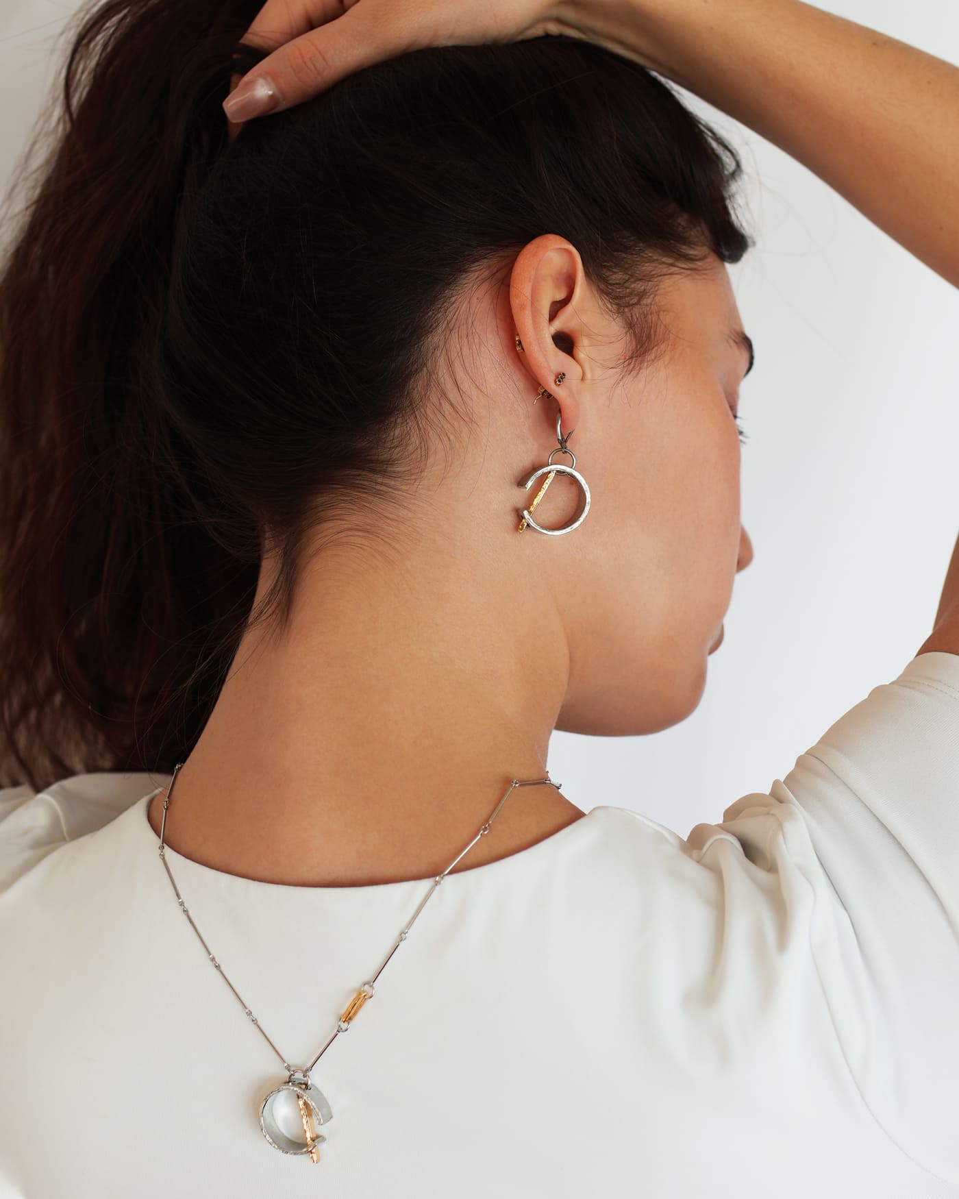 Collier Leila Deux tons