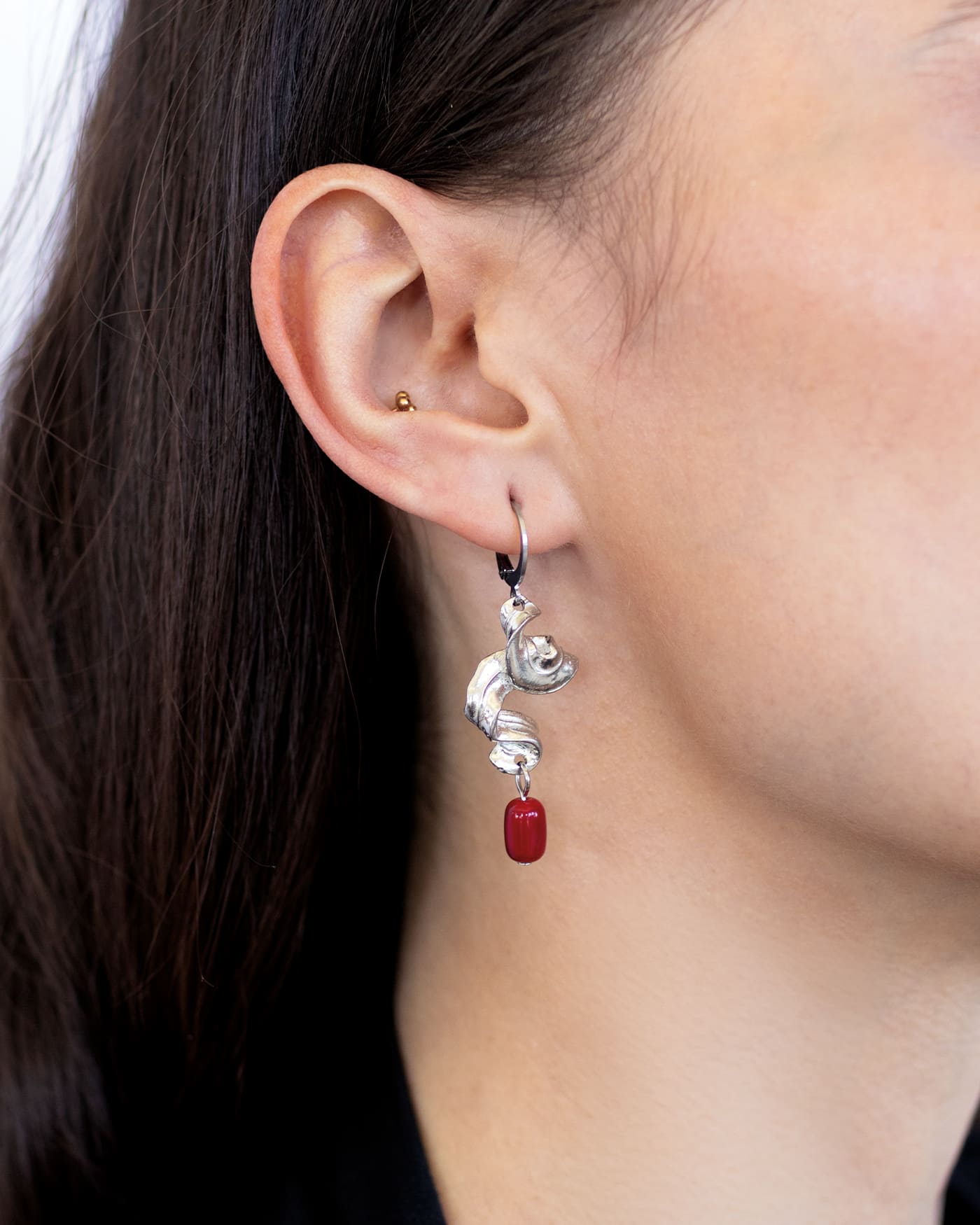 Boucles d'oreilles Halyne Argent