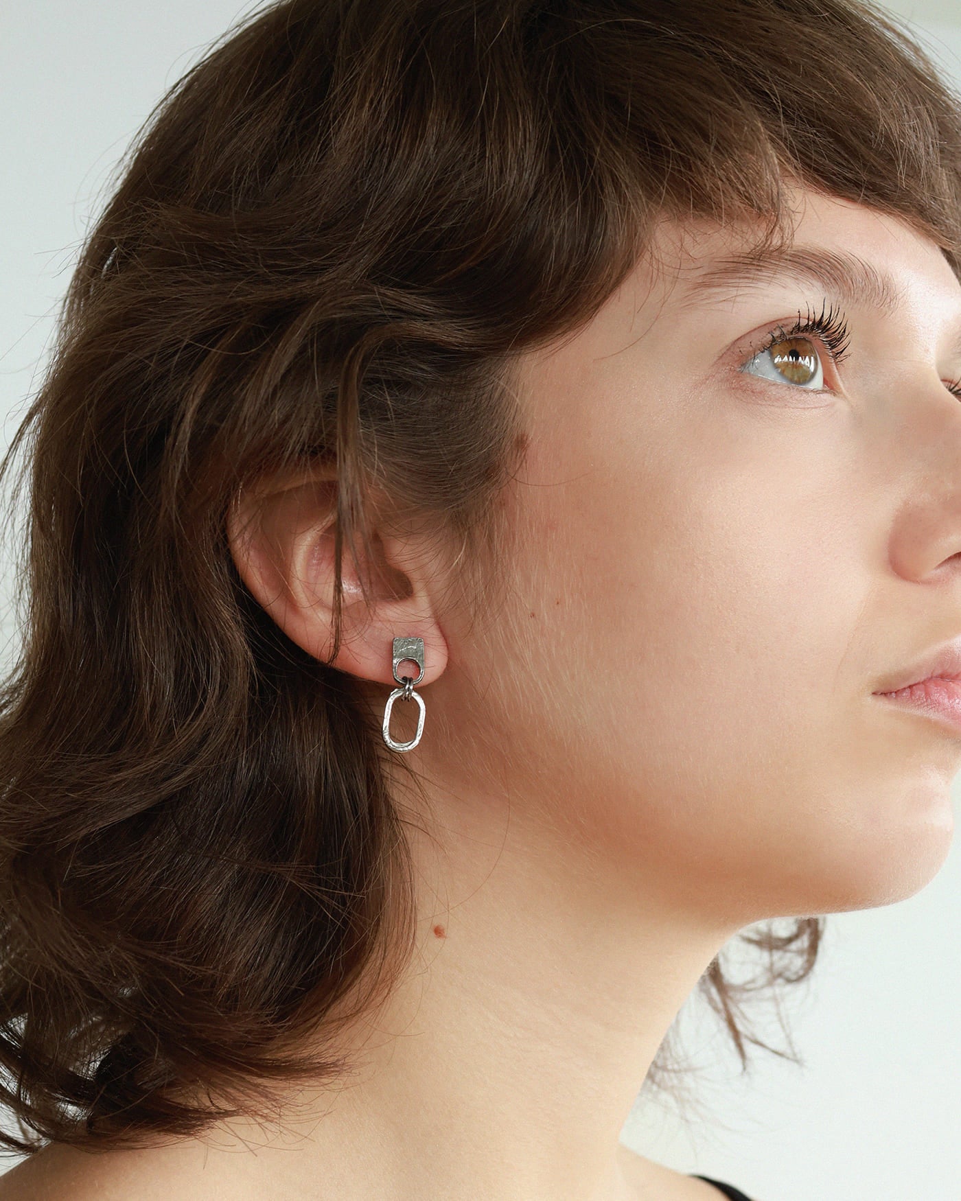 Boucles d'oreilles Nunki Argent