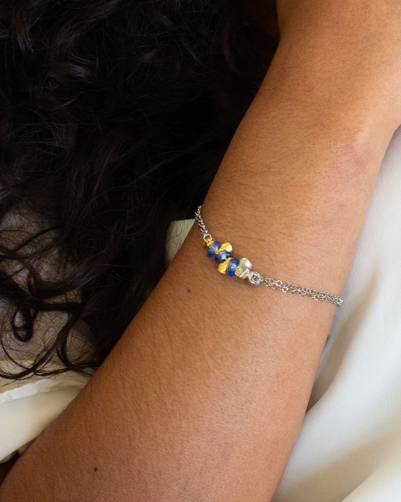 Iris Two-tone Bracelet