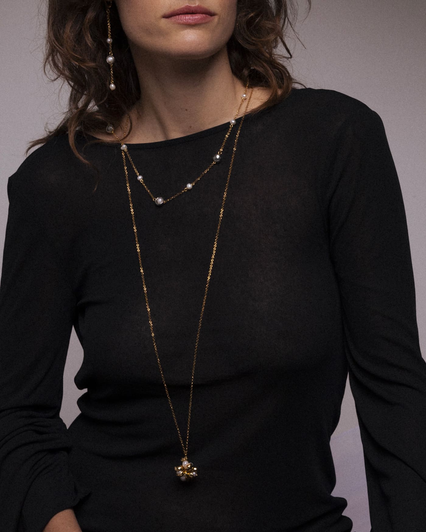 Liette Two-tone Necklace