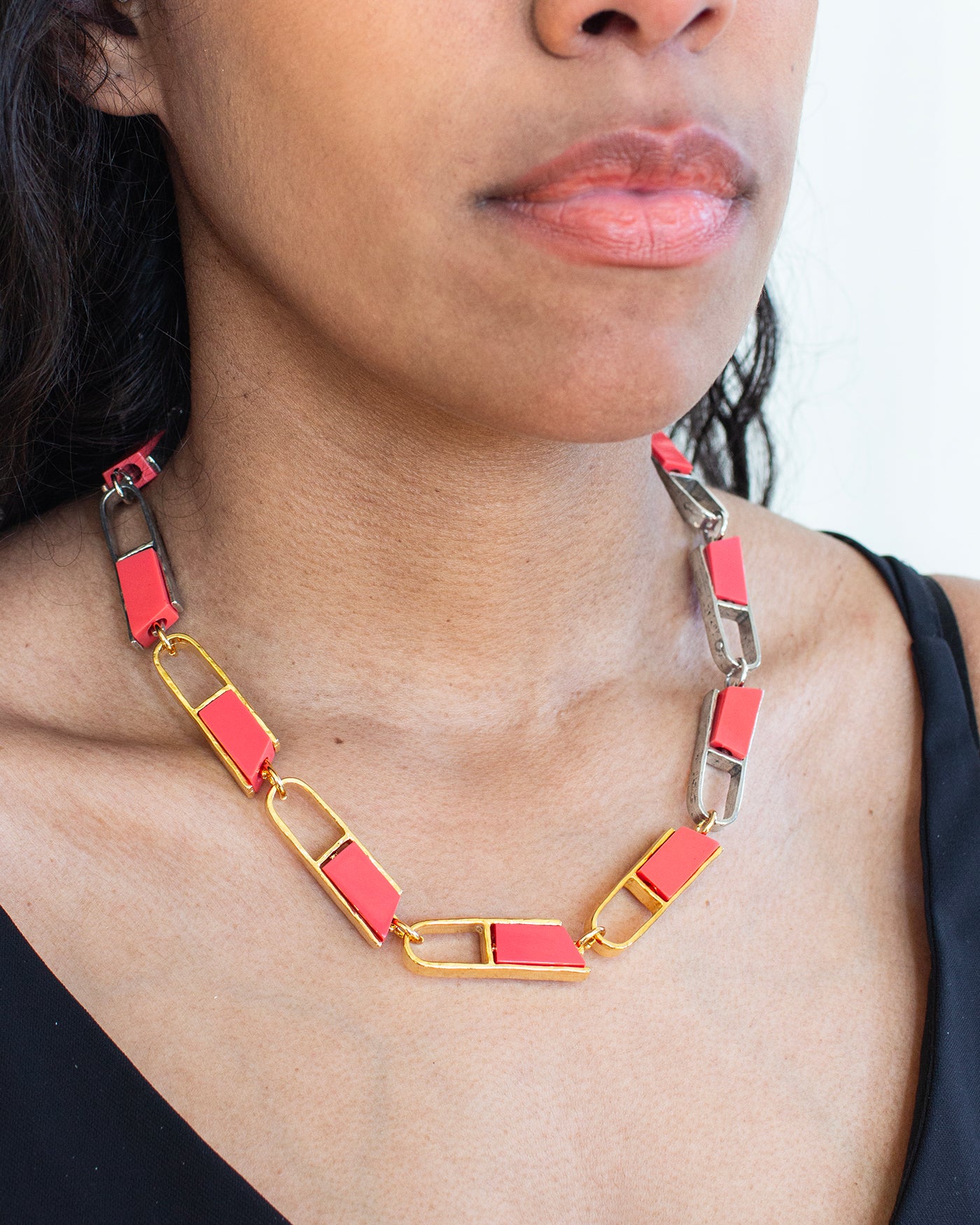 Valicia Two-tone Necklace