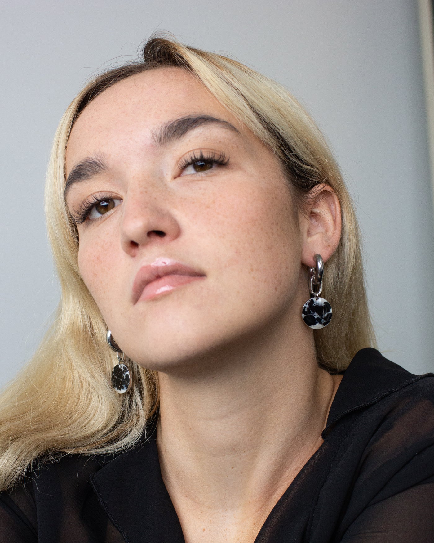 Boucles d'oreilles Yasmina Argent